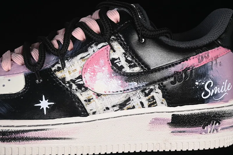 All categories Nk Air Force 1 Air Force series Nk Air Force 1 Low Air Force low-top Nike Air Force 1'07 Low "Midnight Starburst" Hand-painted graffiti Dark Night Starburst Air Force 1 low-top casual sneakers FJ7740-170